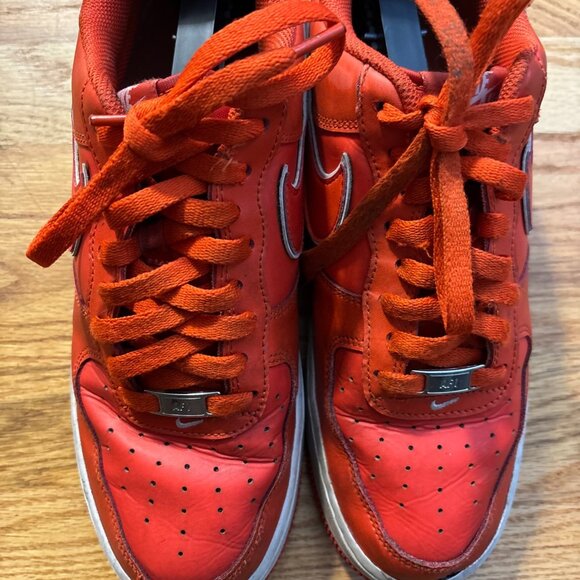 Nike Air Force 1 Low Orange Sneakers size10  dv 0788-600 main image 13